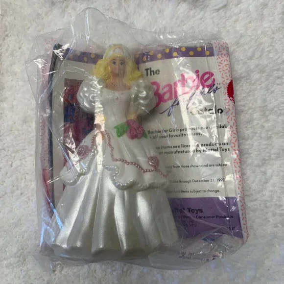 Vintage Mattel 1990’s McDonalds Barbie Happy Meal Kids Toys- Lot Of 5 - Picture 6 of 8